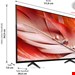  تلویزیون 50 اینچ ال ای دی هوشمند سونی Sony XR-50X90J LED-Fernseher -126 cm/50 Zoll- 4K Ultra HD