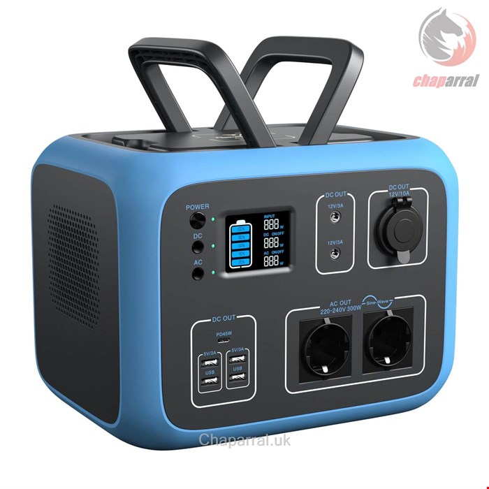 ژنراتور برق خورشیدی مسافرتی بلوتی BLUETTI Stromerzeuger -BLUETTI AC50S BLUE Tragbarer Solar Stromerzeuge