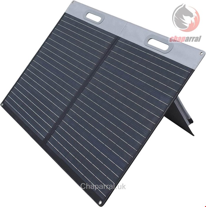 پنل خورشیدی مسافرتی تاشو ریولت Revolt Faltbares Solarpanel Mono 2 Zellen ETFE USB-C PD 100W -ZX3220