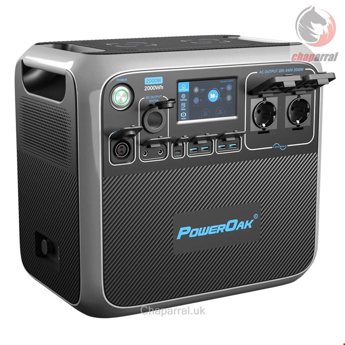 ژنراتور برق خورشیدی قابل حمل بلوتی BLUETTI Stromerzeuger -BLUETTI Tragbares Stromgenerator AC200P 2000Wh