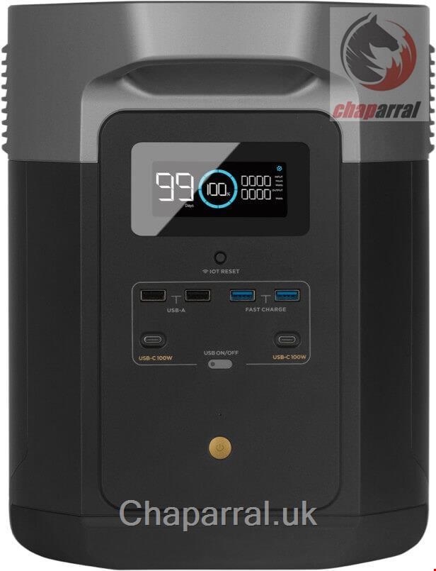 ژنراتور برق خورشیدی قابل حمل ایکوفلا EcoFlow Delta Max 2000 ohne Solarpanel