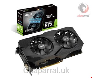 کارت گرافیک 6 گیگابایت ایسوس Asus GeForce RTX2060 DUAL-RTX2060-6G-EVO (6GB)