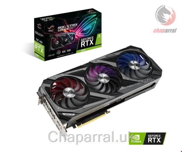 کارت گرافیک گیمینگ ایسوس Asus GeForce RTX 3090 ROG-STRIX-RTX3090-O24G-GAMING