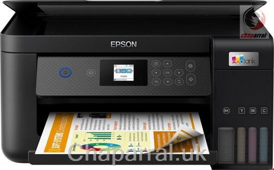 پرینتر چند کاره جوهر افشان رنگی اپسون ژاپن Epson EcoTank ET-2850 WLAN-Drucker, (Wi-Fi Direct, WLAN (Wi-Fi)