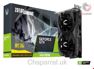 کارت گرافیک 6 گیگابایت زوتک Zotac GeForce GTX 1660 Super Twin Fan 6GB GDDR6