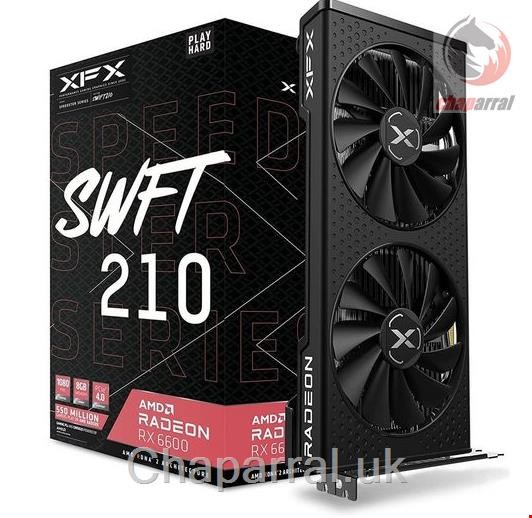 کارت گرافیک 8 گیگابایت ایکس اف ایکس XFX Radeon RX 6600 Speedster SWFT 210 8G