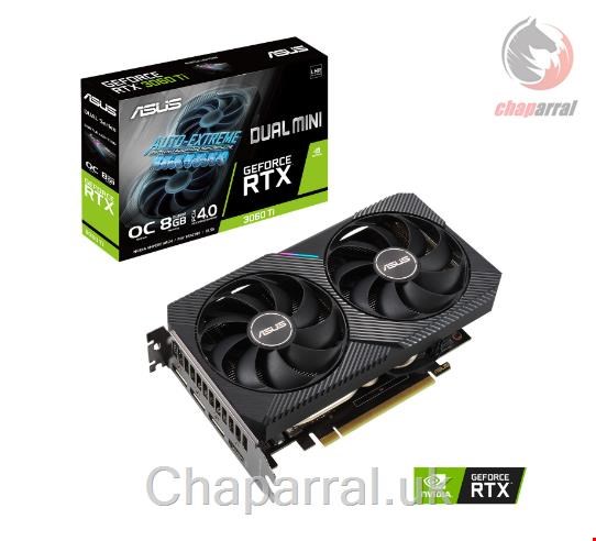 کارت گرافیک گیمینگ 12 گیگابایت ایسوس Asus RTX3060TI DUAL-RTX3060TI-MINI-O8G-V2