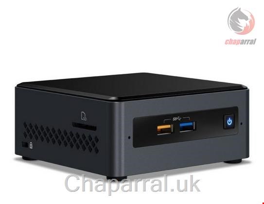 کامپیوتر مینی 500  گیگابایت اینتل Intel STLO Mini PC NUC Intel Pentium 4x 2,8GHz 16GB RAM Mini-PC (500 GB SSD)