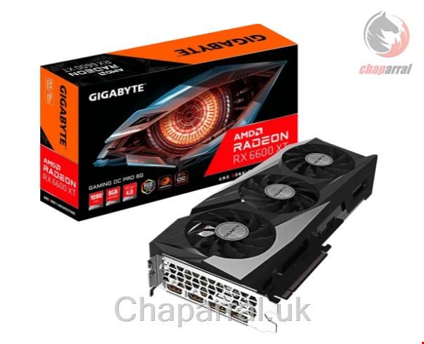 کارت گرافیک گیمینگ 8 GB گیگابایت GigaByte Radeon RX 6600 XT 8GB GDDR6 Gaming OC Pro 8G