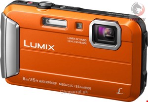 دوربین عکاسی کامپکت دیجیتال ضدآب پاناسونیک Panasonic Lumix DMC-FT30 orange