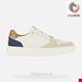  کتانی مردانه جی اوکس GEOX NIEDRIGE SNEAKERS Deiven Herr Weiß/Avioblau