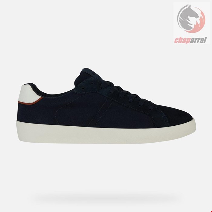  کتانی مردانه جی اوکس GEOX NIEDRIGE SNEAKERS Affile Herr Marineblau