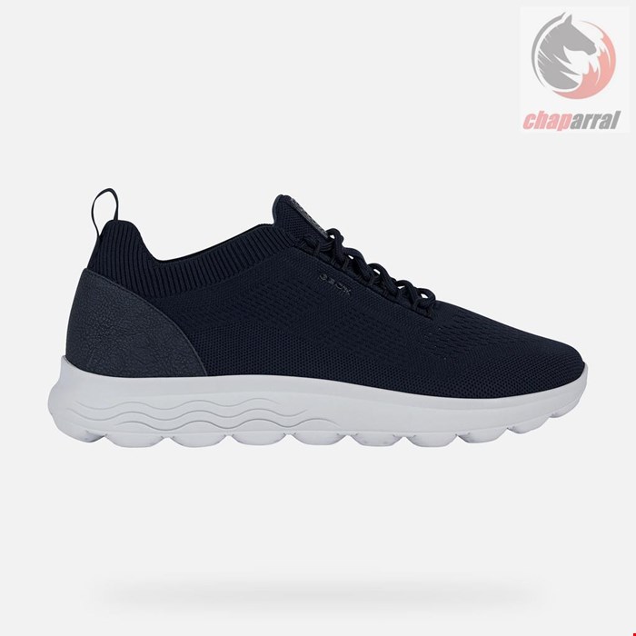  کتانی مردانه جی اوکس GEOX SNEAKERS AUS STOFF Spherica Herr Marineblau/Jeansblau