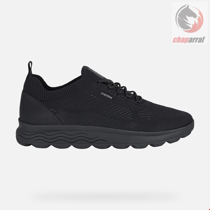  کتانی مردانه جی اوکس GEOX SNEAKERS AUS STOFF Spherica Herr Schwarz