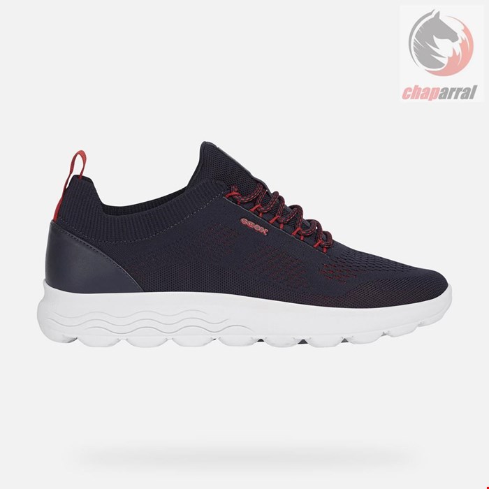  کتانی مردانه جی اوکس GEOX SNEAKERS AUS STOFF Spherica Herr Marineblau