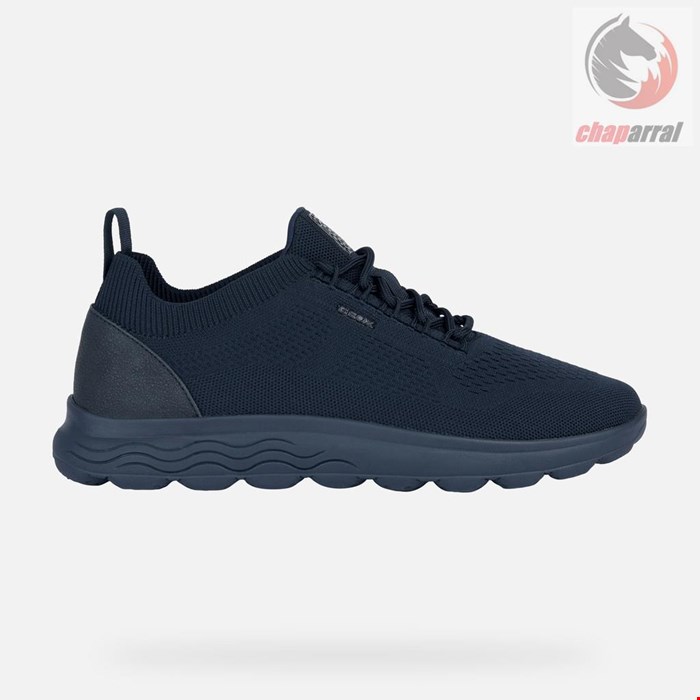  کتانی مردانه جی اوکس GEOX SNEAKERS AUS STOFF Spherica Herr Marineblau/Dunkles Avioblau