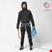  ژاکت ضد آب مردانه میلت فرانسه Millet Gore-Tex Jacke für Herren - schwarz KAMET LIGHT GTX JKT M