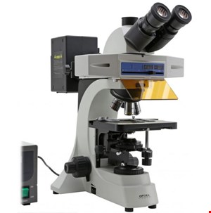 میکروسکوپ اپتیکا ایتالیا OPTIKA Mikroskop B-510FL, trino, FL-HBO, B&G Filter, W-PLAN, IOS, 40x-400x