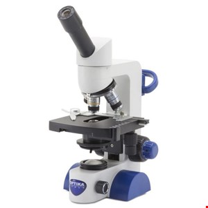 میکروسکوپ اپتیکا ایتالیا OPTIKA Mikroskop B-62, mono, 40-400x, LED, Akku, Kreuztisch