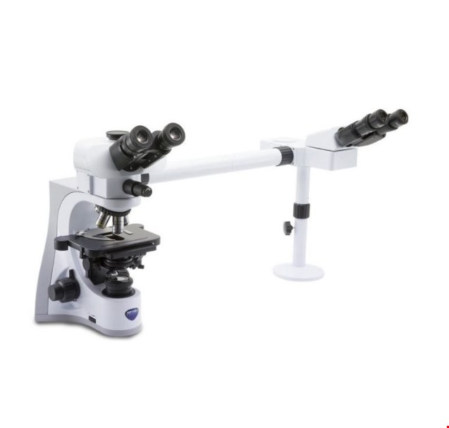 میکروسکوپ اپتیکا ایتالیا OPTIKA Mikroskop B-510-2, diskussion, trino, 2-head, IOS W-PLAN, 40x-1000x, EU