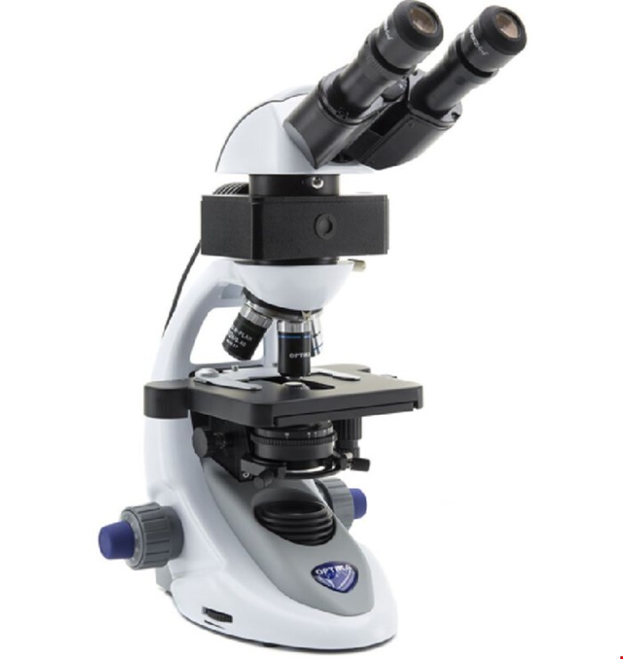 میکروسکوپ اپتیکا ایتالیا OPTIKA Mikroskop B-292LD1.50, bino, LED-FLUO, N-PLAN IOS, 500x MET, blue filterset