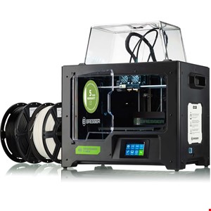 چاپگر سه بعدی برسر آلمان BRESSER T-REX WLAN-3D-Drucker mit Twin Extruder