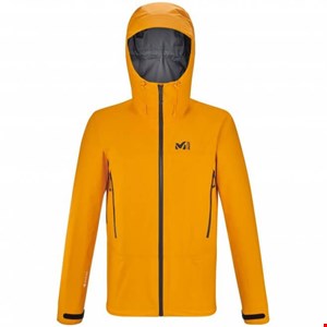 کاپشن مردانه اسکی و کوهنوردی میلت فرانسه Millet Gore-Tex Jacke für Herren - orange KAMET LIGHT GTX JKT M