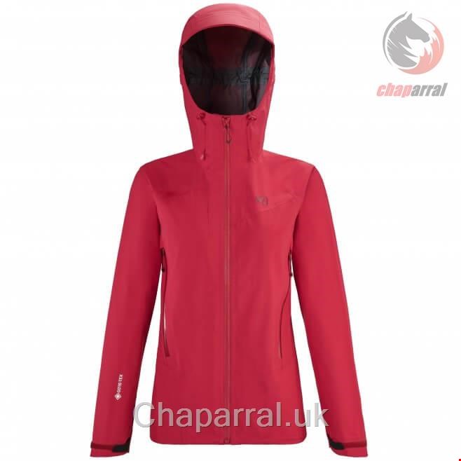 کاپشن اسکی و کوهنوردی زنانه میلت فرانسه Millet Women's Gore-Tex jacket - red