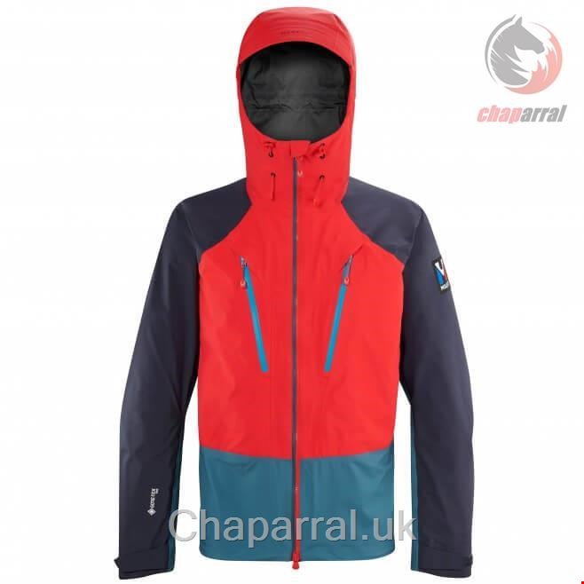 کاپشن اسکی مردانه میلت فرانسه Millet Gore-Tex Jacke für Herren - rot TRILOGY V ICON GTX PRO J M