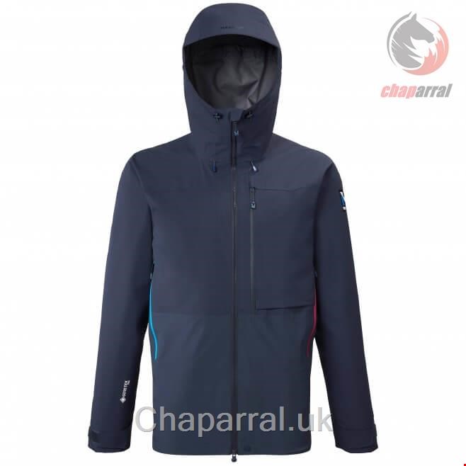 کاپشن مردانه اسکی و کوهنوردی میلت فرانسه Millet Gore-tex jacke für Herren - marineblau TRILOGY EDGE GTX PRO JKT M