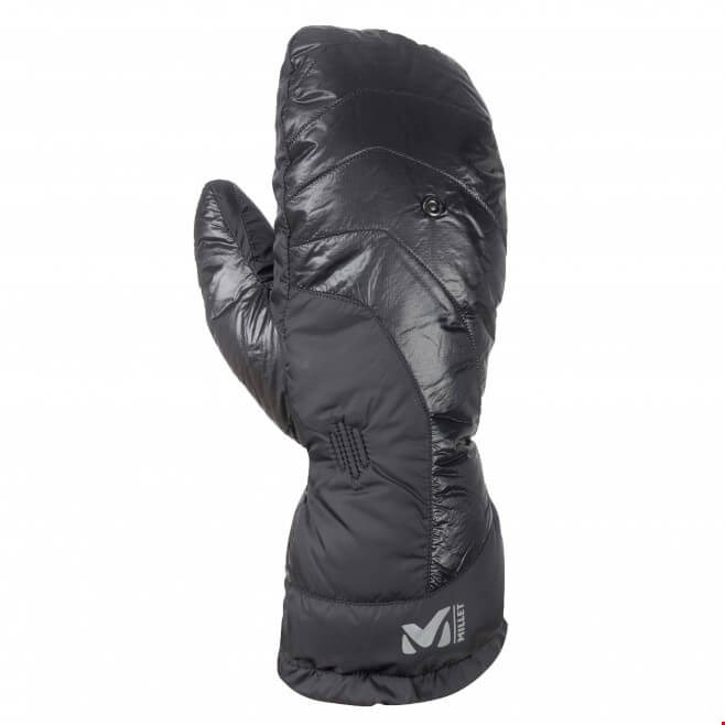 دستکش کوهنوردی مردانه میلت فرانسه Millet Halbhandschuhe für Herren - schwarz COMPACT DOWN MITTEN