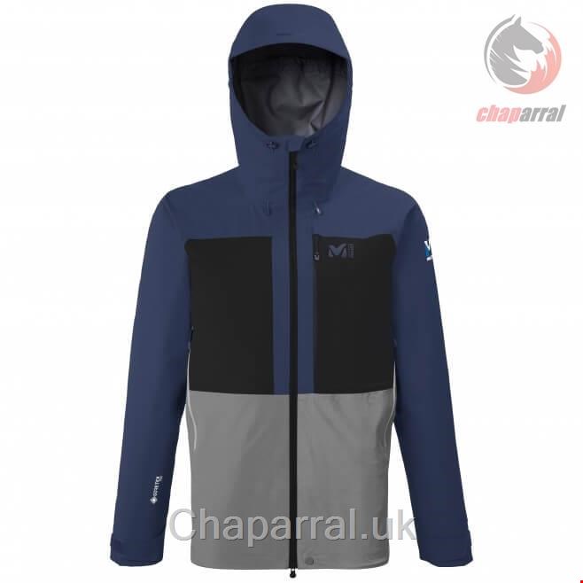 کاپشن مردانه اسکی و کوهنوردی میلت فرانسه Millet Gore-tex jacke für Herren / marineblau TRILOGY EDGE GTX PRO JKT M
