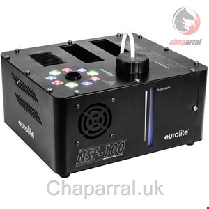 دستگاه مه ساز مجالس یورولایت Eurolite NSF-100 LED DMX Hybrid Spray Fogger