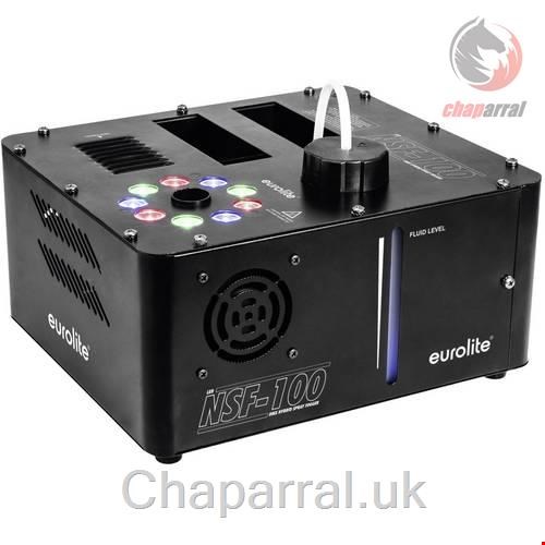 دستگاه مه ساز مجالس یورولایت Eurolite NSF-100 LED DMX Hybrid Spray Fogger