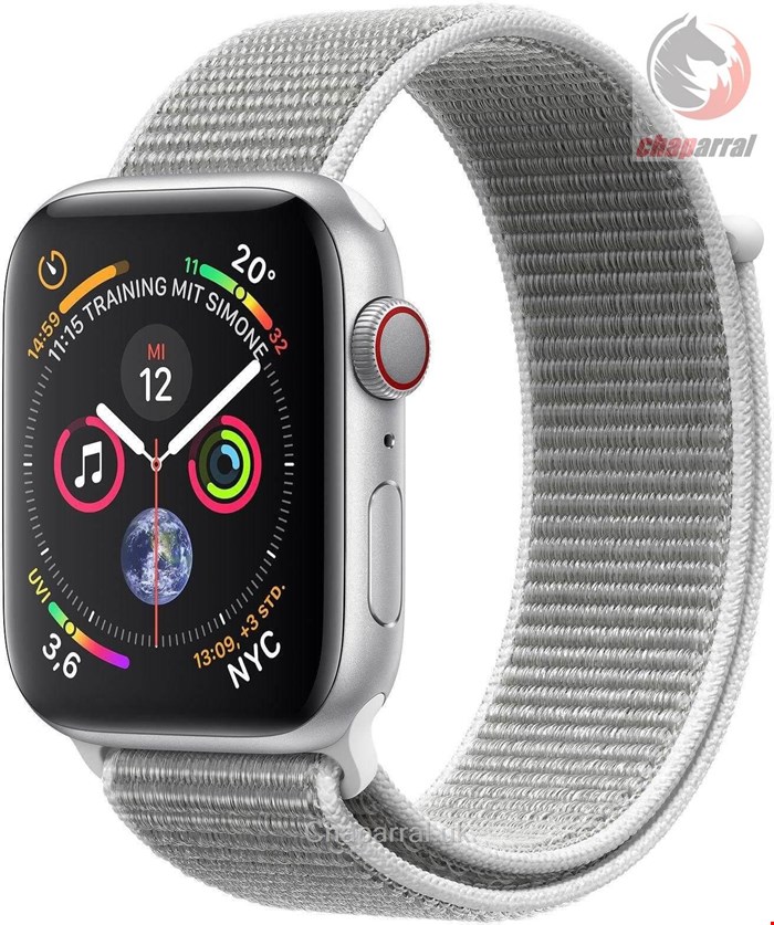 ساعت هوشمند اپل واچ آمریکا Apple Series 4 GPS - Cellular Aluminiumgehäuse mit Sportarmband Loop 44mm Watch Watch OS 5