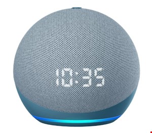 اسپیکر آمازون آمریکا  Amazon Echo Dot 4. Generation  blaugrau mit LED-Display