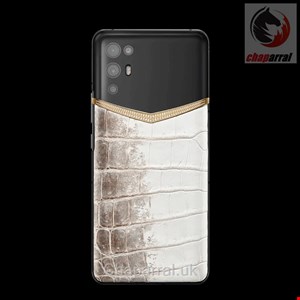 گوشی موبایل آی ورتو انگستان IVERTU 18K Gold With Diamonds Himalaya Alligator Leather